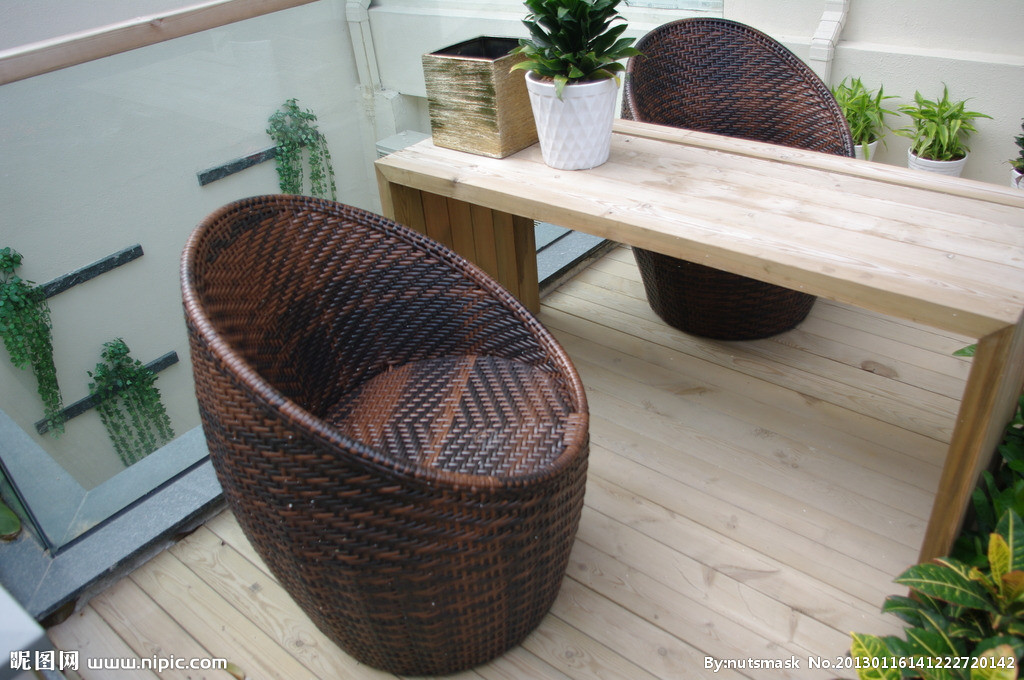 藤椅攝影圖__室內攝影_建筑園林_攝影圖庫